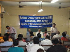 AICB Vice President Dr. Anil Aneja Addressing the participants in a national seminar