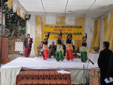 Kathak performance by AICB students